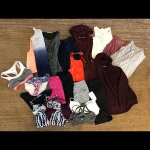 ATHLETA lot of 24 items XXS& XS!! LIKE NEW!!!
